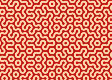 monokrom rastgele geçiş çizgileri üretken sanat tarzı renkli logo illüstrasyonu