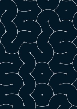 dalgalı ve eğri çizgileri olan renkli fayanslar, bağlantı sanatı arkaplan tasarımı illüstrasyonu 