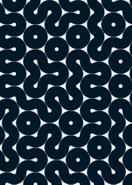 dalgalı ve eğri çizgileri olan renkli fayanslar, bağlantı sanatı arkaplan tasarımı illüstrasyonu 