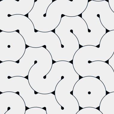 dalgalı ve eğri çizgileri olan renkli fayanslar, bağlantı sanatı arkaplan tasarımı illüstrasyonu 