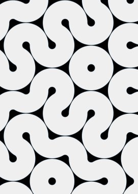 dalgalı ve eğri çizgileri olan renkli fayanslar, bağlantı sanatı arkaplan tasarımı illüstrasyonu 