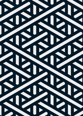 Renkli fayans, kusursuz rastgele dokuma çizgileri deseni, bağlantı sanatı arkaplan tasarımı illüstrasyonu  