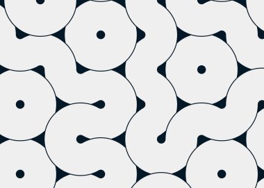 Renkli fayanslar, pürüzsüz rastgele birbirine bağlı dalgalı çizgiler deseni, bağlantı sanatı arkaplan tasarımı çizimi  