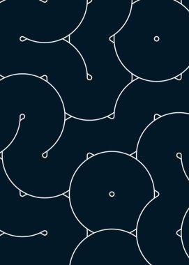 dalgalı ve eğri çizgileri olan renkli fayanslar, bağlantı sanatı arkaplan tasarımı illüstrasyonu 