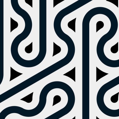 Renkli fayans, kusursuz rastgele dokuma çizgileri deseni, bağlantı sanatı arkaplan tasarımı illüstrasyonu  