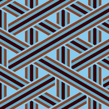 Çizgileri olan renkli fayanslar, bağlantı sanatı arkaplan tasarımı resimlemesi  