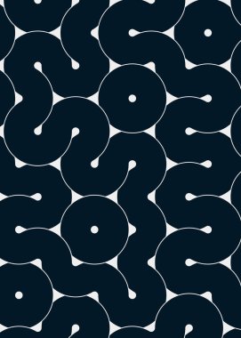 dalgalı ve eğri çizgileri olan renkli fayanslar, bağlantı sanatı arkaplan tasarımı illüstrasyonu 