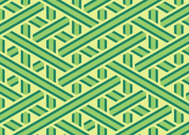 Renkli fayans, kusursuz rastgele dokuma çizgileri deseni, bağlantı sanatı arkaplan tasarımı illüstrasyonu  