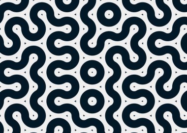 monokrom rastgele geçiş çizgileri üretken sanat tarzı renkli logo illüstrasyonu