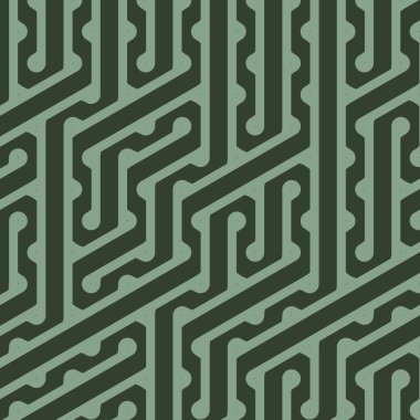 Renkli fayanslar, pürüzsüz rastgele birbirine bağlı dalgalı çizgiler deseni, bağlantı sanatı arkaplan tasarımı çizimi  