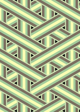 Renkli fayans, kusursuz rastgele dokuma çizgileri deseni, bağlantı sanatı arkaplan tasarımı illüstrasyonu  