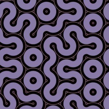 dalgalı ve eğri çizgileri olan renkli fayanslar, bağlantı sanatı arkaplan tasarımı illüstrasyonu  