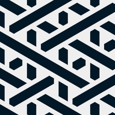 Renkli fayans, kusursuz rastgele dokuma çizgileri deseni, bağlantı sanatı arkaplan tasarımı illüstrasyonu  