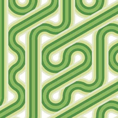 Renkli fayans, kusursuz rastgele dokuma çizgileri deseni, bağlantı sanatı arkaplan tasarımı illüstrasyonu  