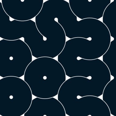 Renkli fayanslar, pürüzsüz rastgele birbirine bağlı dalgalı çizgiler deseni, bağlantı sanatı arkaplan tasarımı çizimi  