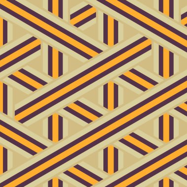 Çizgileri olan renkli fayanslar, bağlantı sanatı arkaplan tasarımı resimlemesi  