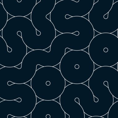 dalgalı ve eğri çizgileri olan renkli fayanslar, bağlantı sanatı arkaplan tasarımı illüstrasyonu 