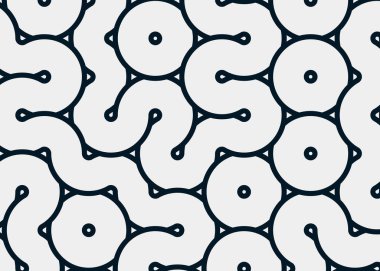 Renkli fayanslar, pürüzsüz rastgele birbirine bağlı dalgalı çizgiler deseni, bağlantı sanatı arkaplan tasarımı çizimi  