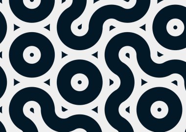 Renkli fayanslar, pürüzsüz rastgele birbirine bağlı dalgalı çizgiler deseni, bağlantı sanatı arkaplan tasarımı çizimi  