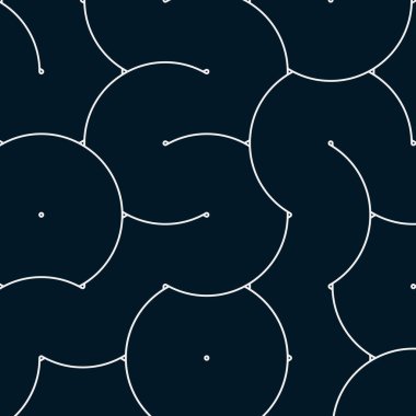 dalgalı ve eğri çizgileri olan renkli fayanslar, bağlantı sanatı arkaplan tasarımı illüstrasyonu 