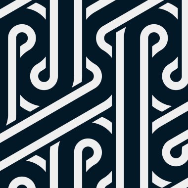 Renkli fayanslar, pürüzsüz rastgele birbirine bağlı dalgalı çizgiler deseni, bağlantı sanatı arkaplan tasarımı çizimi  