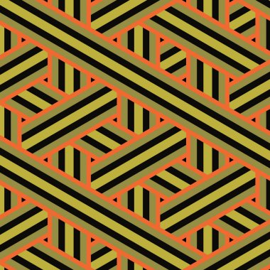 Çizgileri olan renkli fayanslar, bağlantı sanatı arkaplan tasarımı resimlemesi  