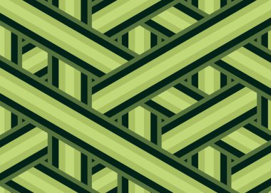 Renkli fayans, kusursuz rastgele dokuma çizgileri deseni, bağlantı sanatı arkaplan tasarımı illüstrasyonu  