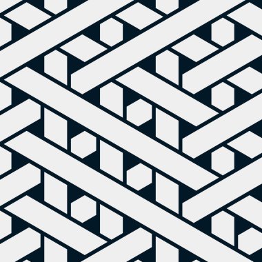 Renkli fayans, kusursuz rastgele dokuma çizgileri deseni, bağlantı sanatı arkaplan tasarımı illüstrasyonu  