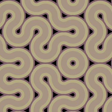 dalgalı ve eğri çizgileri olan renkli fayanslar, bağlantı sanatı arkaplan tasarımı illüstrasyonu  