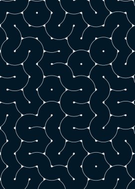 dalgalı ve eğri çizgileri olan renkli fayanslar, bağlantı sanatı arkaplan tasarımı illüstrasyonu 