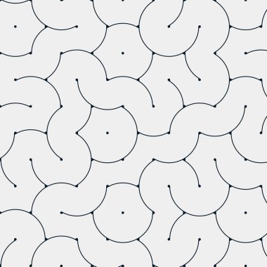 dalgalı ve eğri çizgileri olan renkli fayanslar, bağlantı sanatı arkaplan tasarımı illüstrasyonu 