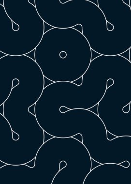 dalgalı ve eğri çizgileri olan renkli fayanslar, bağlantı sanatı arkaplan tasarımı illüstrasyonu 