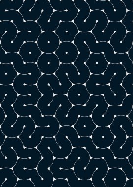 dalgalı ve eğri çizgileri olan renkli fayanslar, bağlantı sanatı arkaplan tasarımı illüstrasyonu 