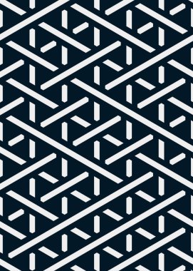 Renkli fayans, kusursuz rastgele dokuma çizgileri deseni, bağlantı sanatı arkaplan tasarımı illüstrasyonu  