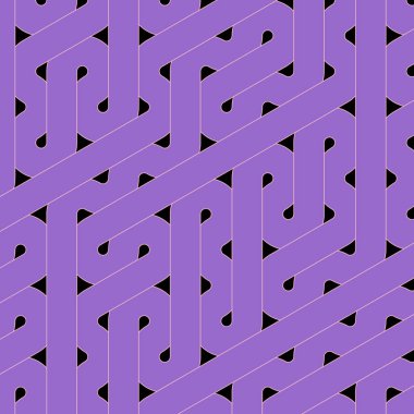 Renkli fayans, kusursuz rastgele dokuma çizgileri deseni, bağlantı sanatı arkaplan tasarımı illüstrasyonu  