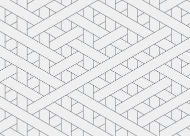 Renkli fayans, kusursuz rastgele dokuma çizgileri deseni, bağlantı sanatı arkaplan tasarımı illüstrasyonu  