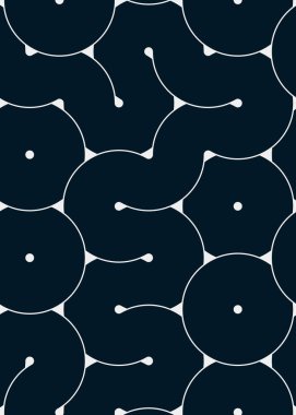 dalgalı ve eğri çizgileri olan renkli fayanslar, bağlantı sanatı arkaplan tasarımı illüstrasyonu 