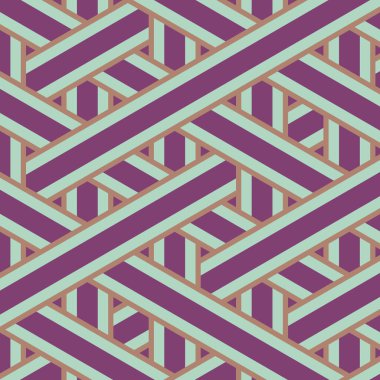 Çizgileri olan renkli fayanslar, bağlantı sanatı arkaplan tasarımı resimlemesi  