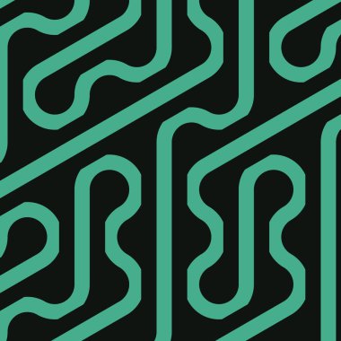 Renkli fayans, kusursuz rastgele dokuma çizgileri deseni, bağlantı sanatı arkaplan tasarımı illüstrasyonu  