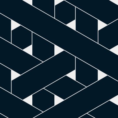 Renkli fayans, kusursuz rastgele dokuma çizgileri deseni, bağlantı sanatı arkaplan tasarımı illüstrasyonu  