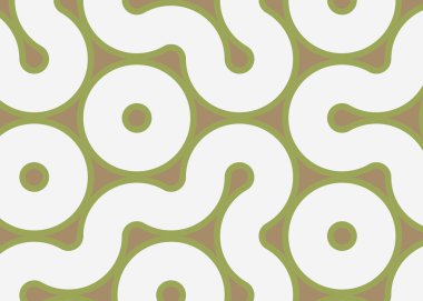 monokrom rastgele geçiş çizgileri üretken sanat tarzı renkli logo illüstrasyonu