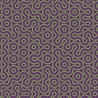 dalgalı ve eğri çizgileri olan renkli fayanslar, bağlantı sanatı arkaplan tasarımı illüstrasyonu  