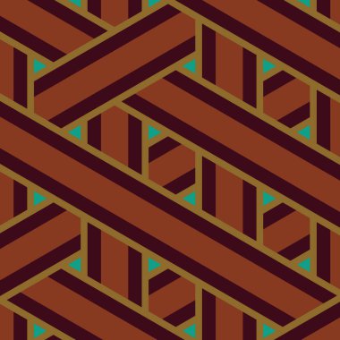 Çizgileri olan renkli fayanslar, bağlantı sanatı arkaplan tasarımı resimlemesi  