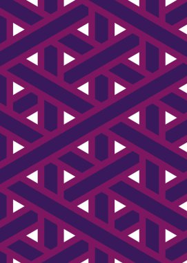 Renkli fayans, kusursuz rastgele dokuma çizgileri deseni, bağlantı sanatı arkaplan tasarımı illüstrasyonu  