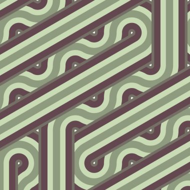 Renkli fayanslar, pürüzsüz rastgele birbirine bağlı dalgalı çizgiler deseni, bağlantı sanatı arkaplan tasarımı çizimi  