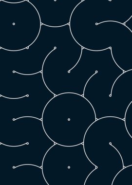 dalgalı ve eğri çizgileri olan renkli fayanslar, bağlantı sanatı arkaplan tasarımı illüstrasyonu 