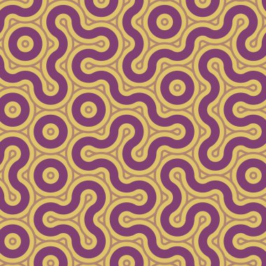 dalgalı ve eğri çizgileri olan renkli fayanslar, bağlantı sanatı arkaplan tasarımı illüstrasyonu  