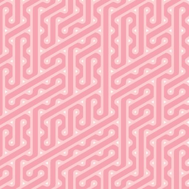 Renkli fayans, kusursuz rastgele dokuma çizgileri deseni, bağlantı sanatı arkaplan tasarımı illüstrasyonu  