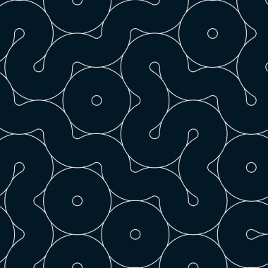 dalgalı ve eğri çizgileri olan renkli fayanslar, bağlantı sanatı arkaplan tasarımı illüstrasyonu 