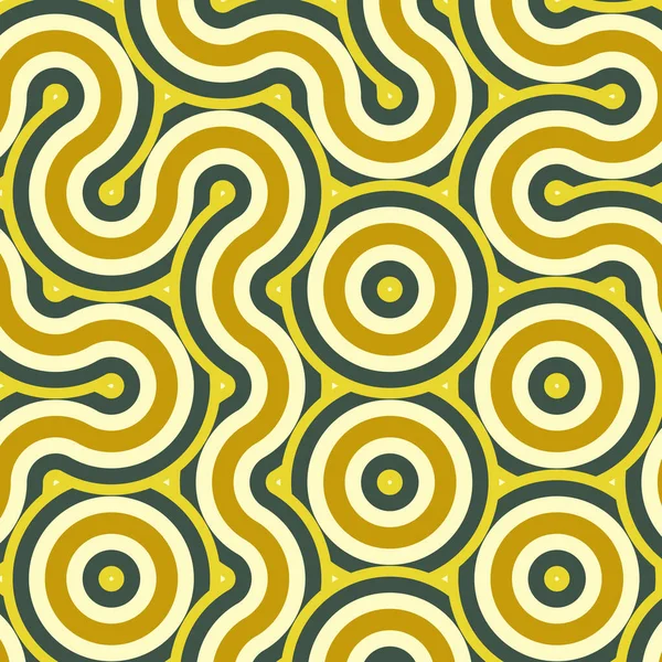 dalgalı ve eğri çizgileri olan renkli fayanslar, bağlantı sanatı arkaplan tasarımı illüstrasyonu 